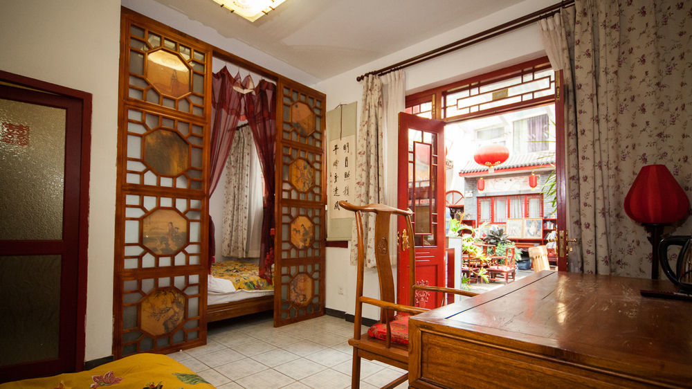 Tiananmen Best Year Courtyard Hotel Peking Exterior foto